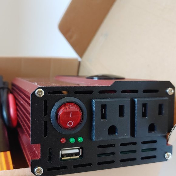 KAIDS Power Inverter Full Power 600W Car Inverter - Picture 2 of 4